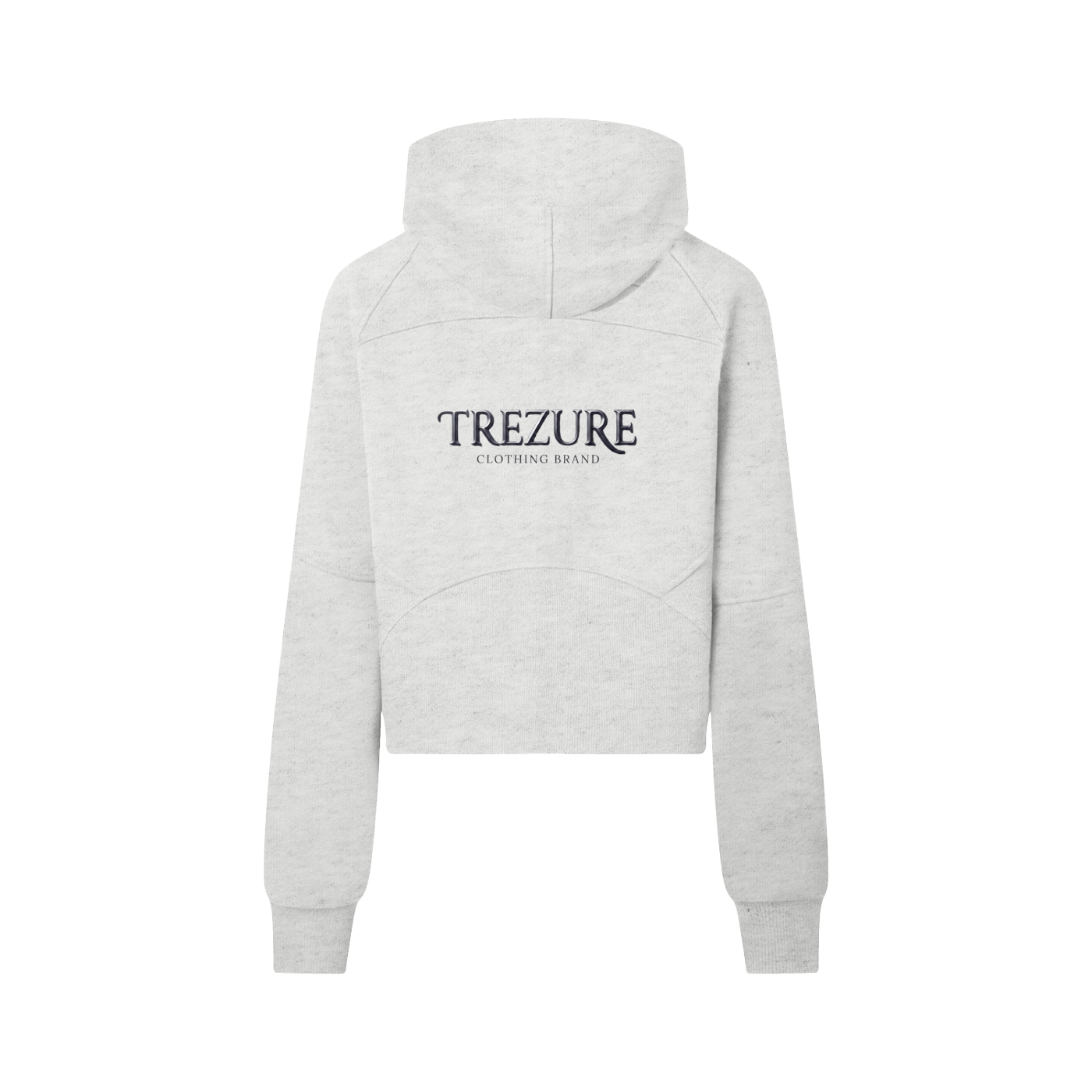 Cropped Half-Zip Hoodie
