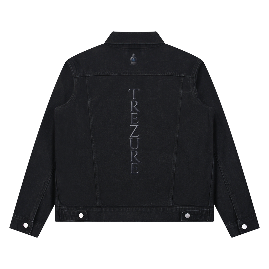 Unisex Vintage Wash Denim Jacket