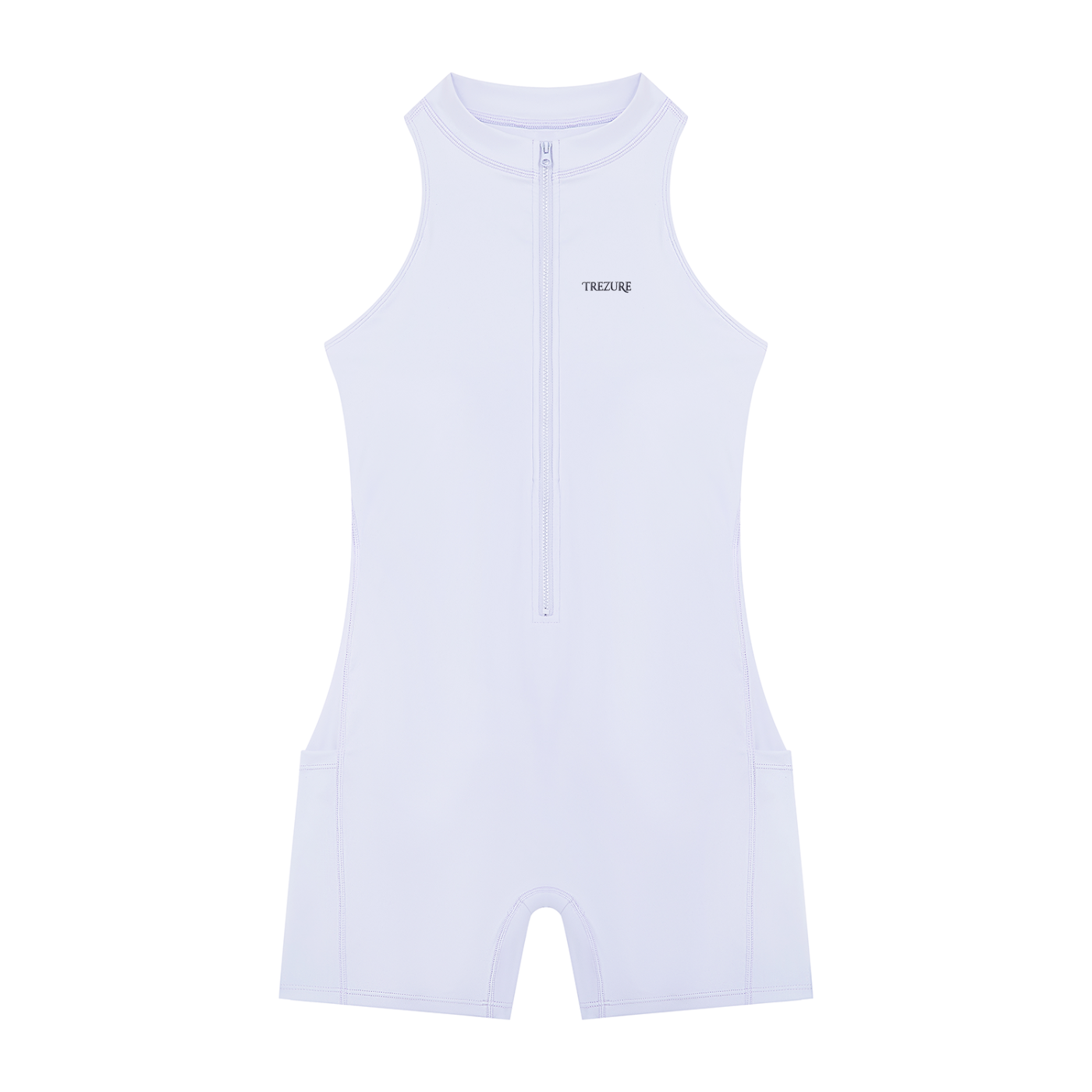 Women’s Quarter-Zip Yoga Romper
