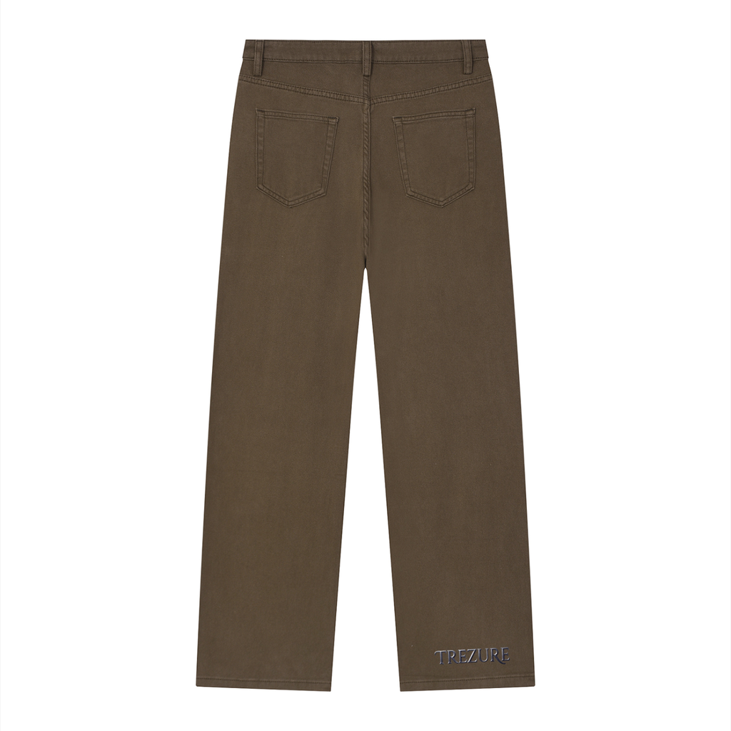 Men’s Vintage Wash Straight Leg Jeans