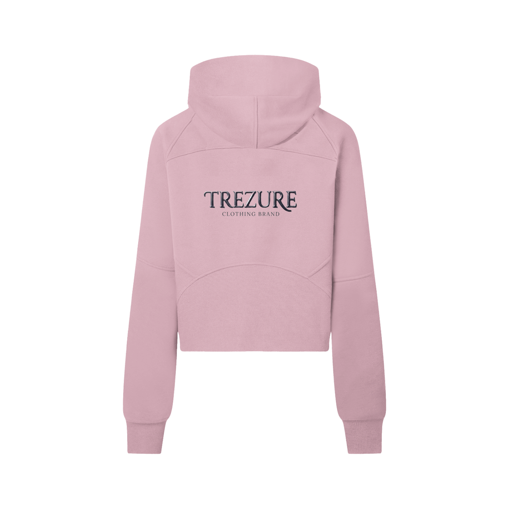 Cropped Half-Zip Hoodie