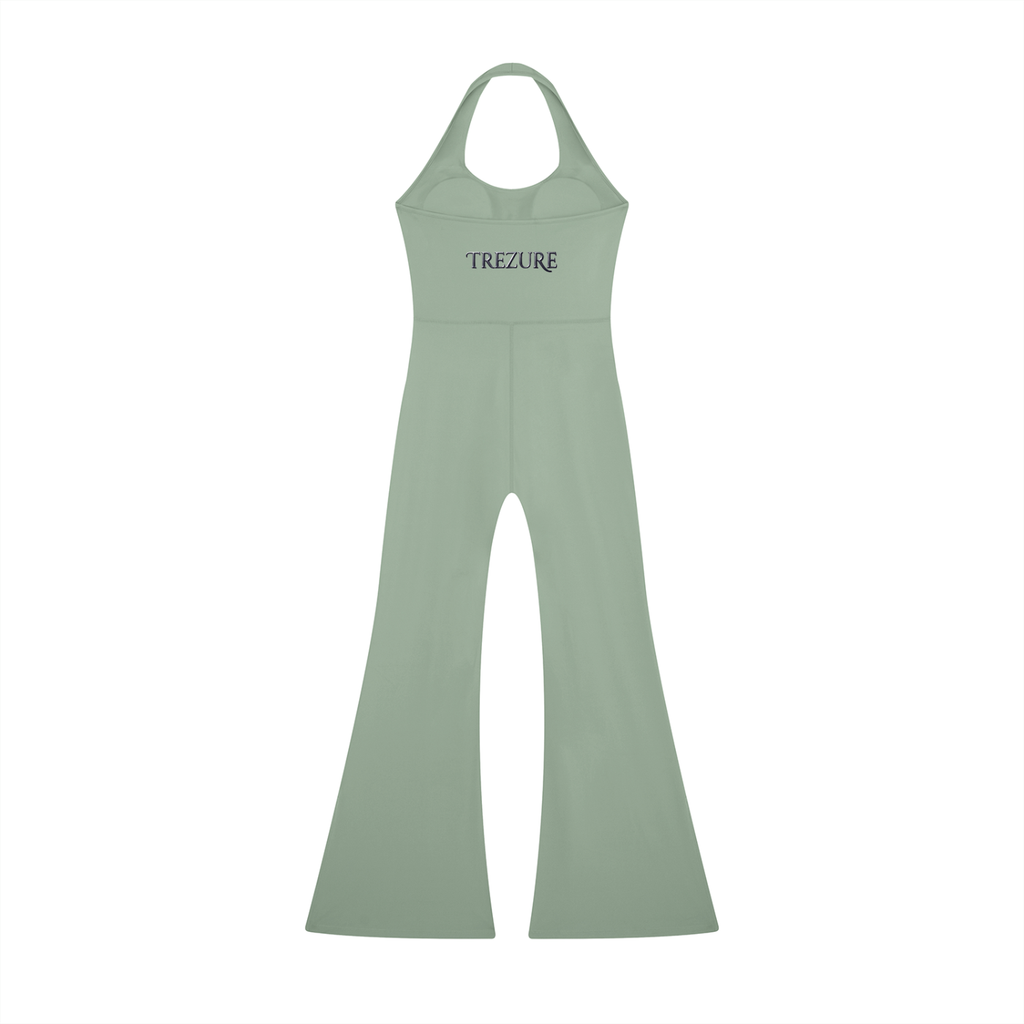 Women’s Halter Flared Jumpsuit