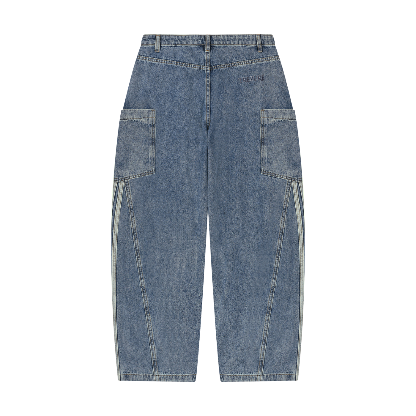 Women's Vintage Wash Barrel Leg Jeans