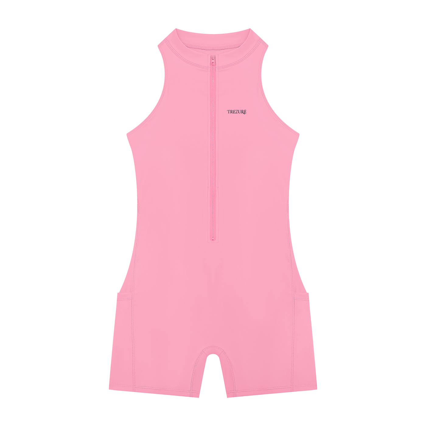 Women’s Quarter-Zip Yoga Romper