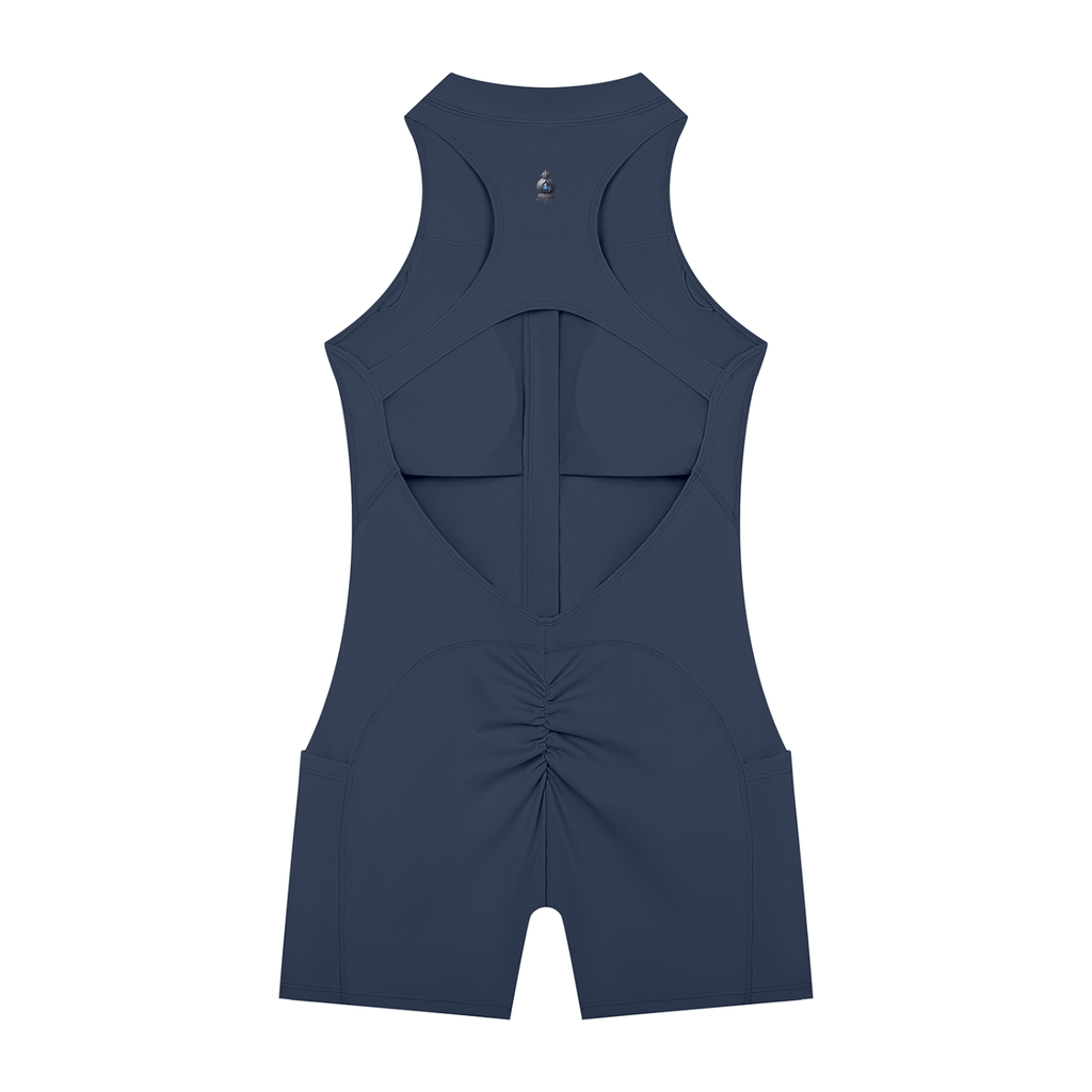 Women’s Quarter-Zip Yoga Romper