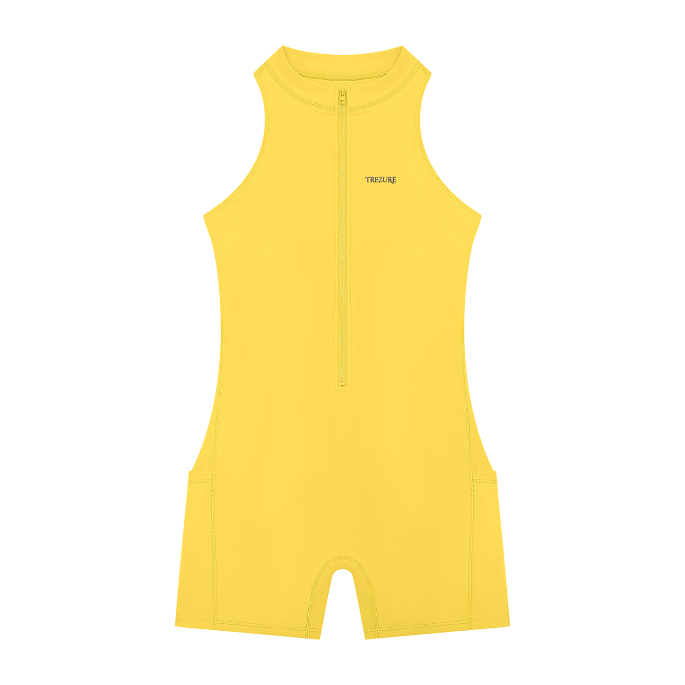 Women’s Quarter-Zip Yoga Romper