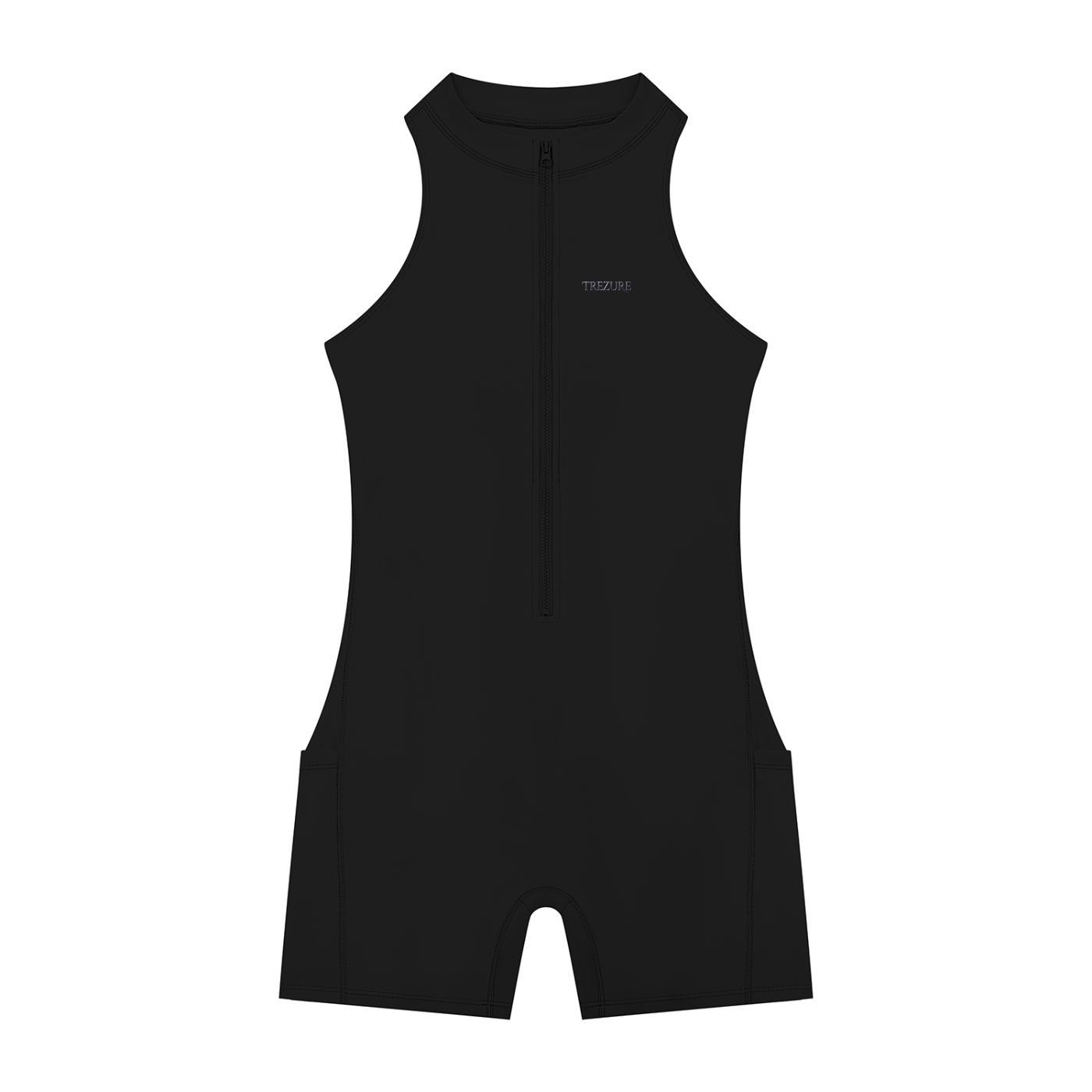 Women’s Quarter-Zip Yoga Romper