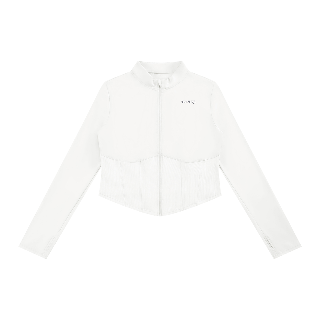 Women's Slim Fit Full-Zip Yoga Jacket
