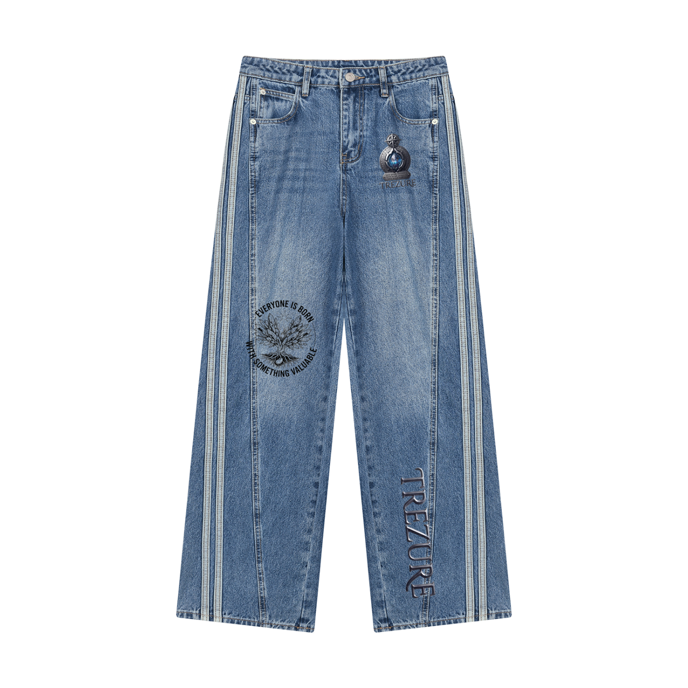 Women’s Wide Leg Denim Jeans