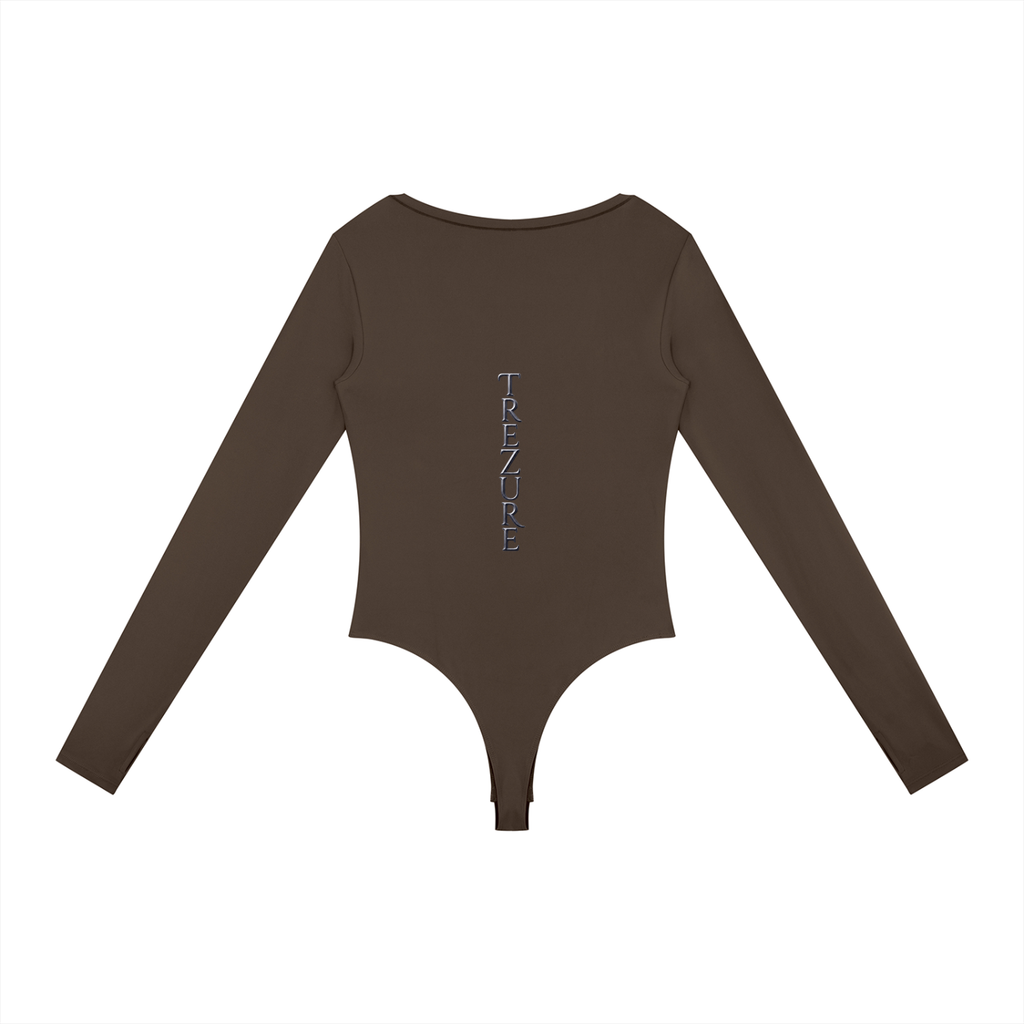 Women's Tight Long Sleeve Yoga Bodysuit