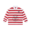 Color Block Stripe Polo Shirt
