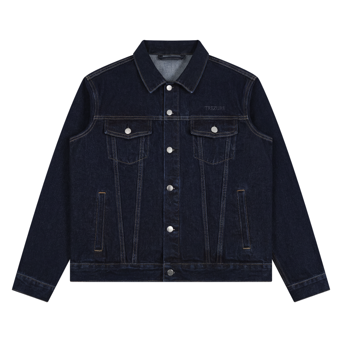 Unisex Vintage Wash Denim Jacket