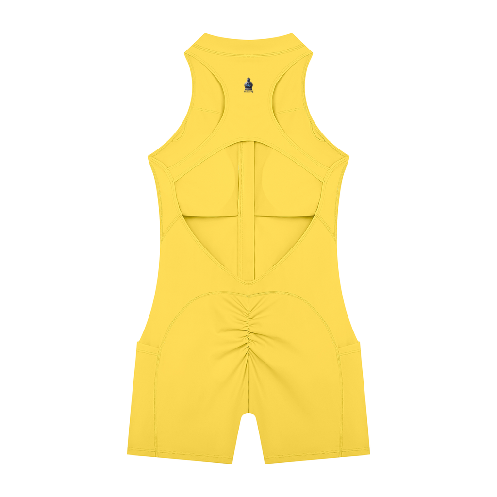 Women’s Quarter-Zip Yoga Romper