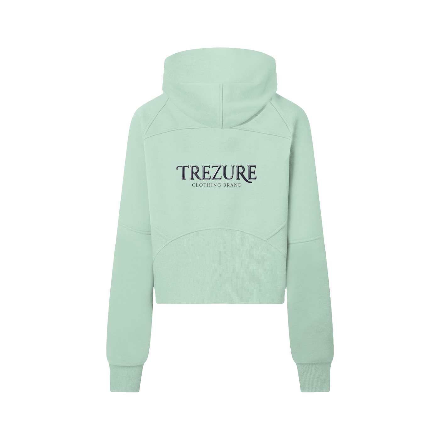 Cropped Half-Zip Hoodie