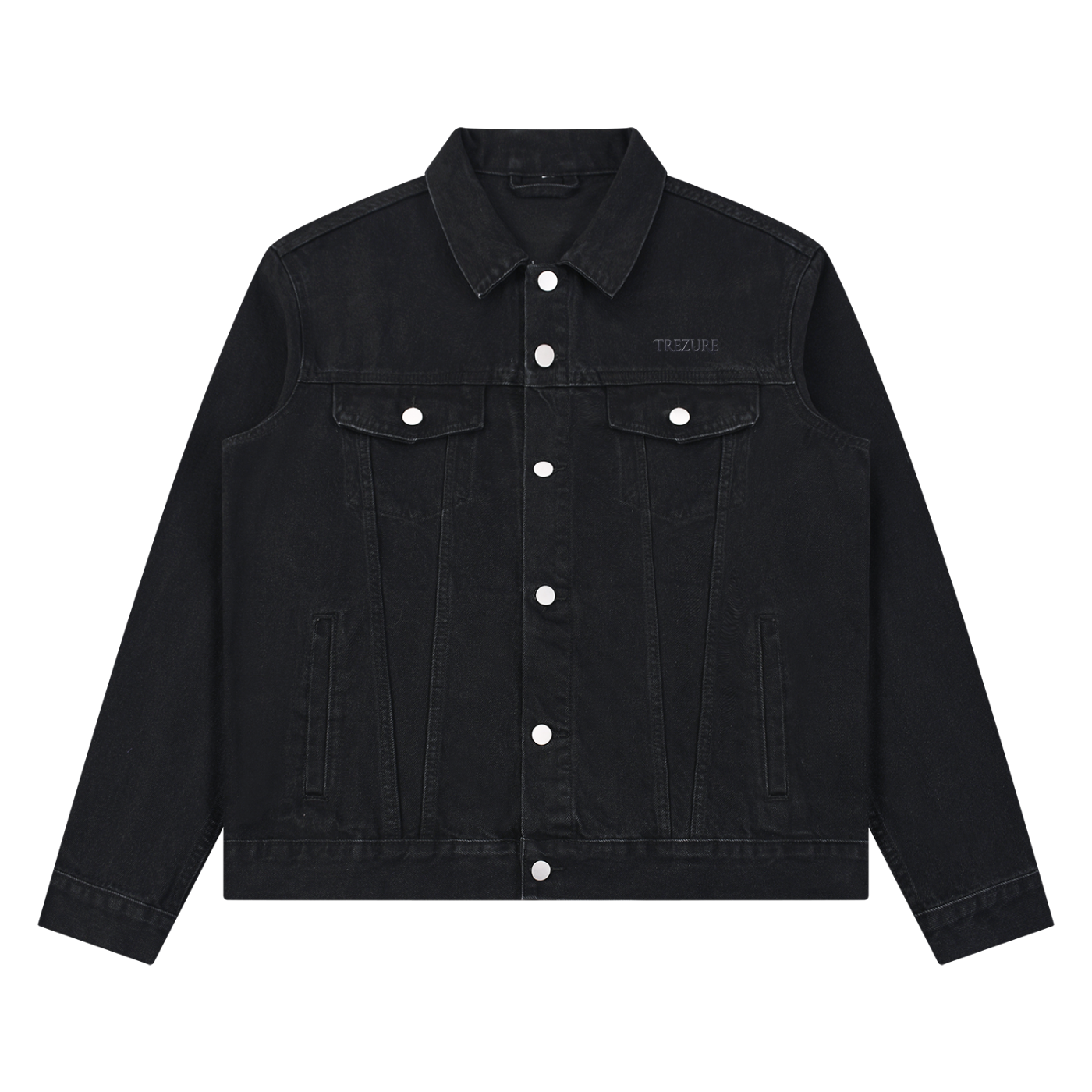 Unisex Vintage Wash Denim Jacket