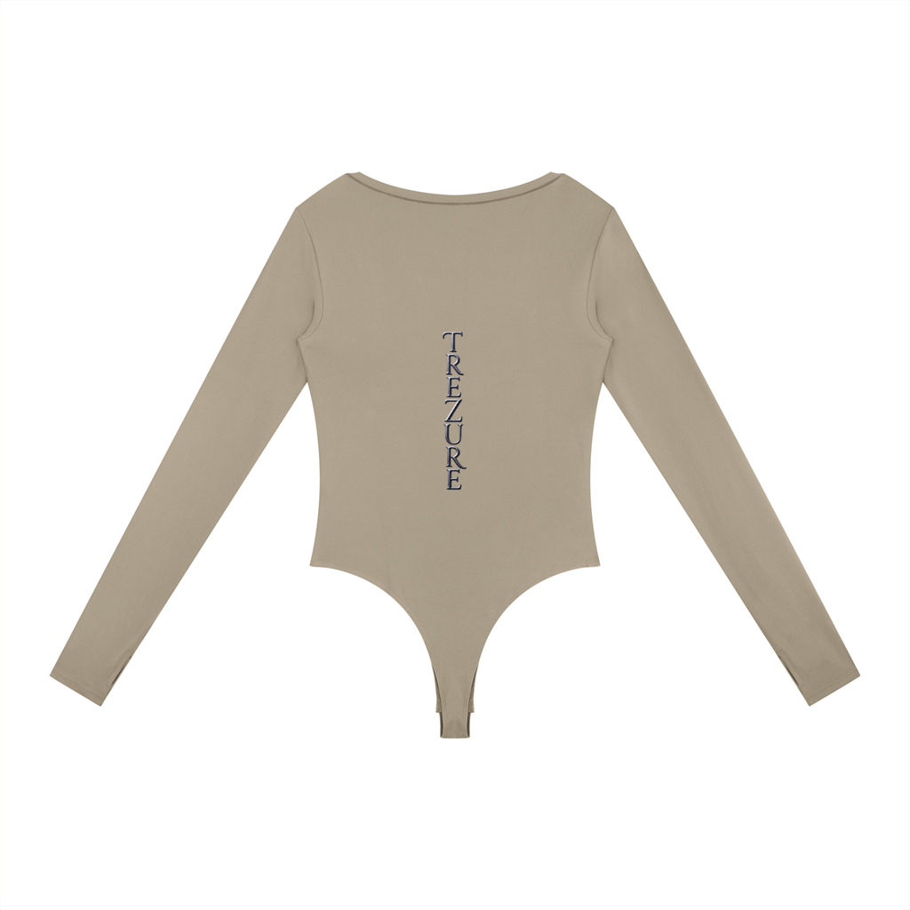 Women's Tight Long Sleeve Yoga Bodysuit