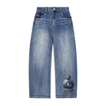 Sun Fade Heavyweight Denim Jeans