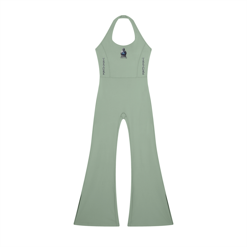 Women’s Halter Flared Jumpsuit