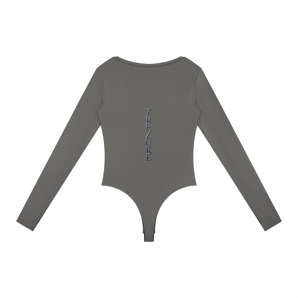 Women's Tight Long Sleeve Yoga Bodysuit