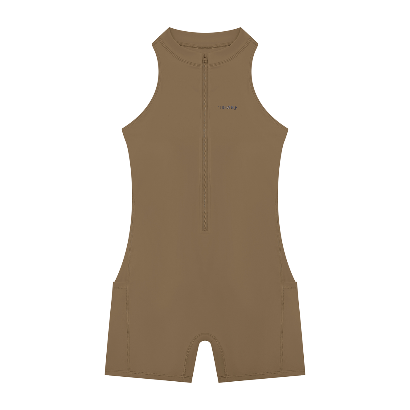 Women’s Quarter-Zip Yoga Romper