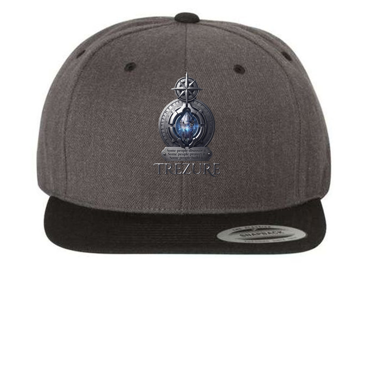 Dark Heather/ Black - 6089M - FRONT